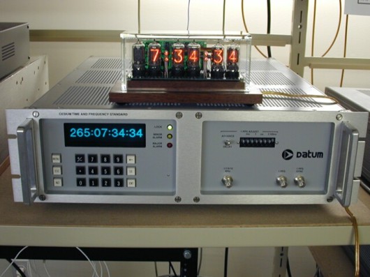 cesium horloge atomique